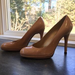 Stuart weitzman nude pumps